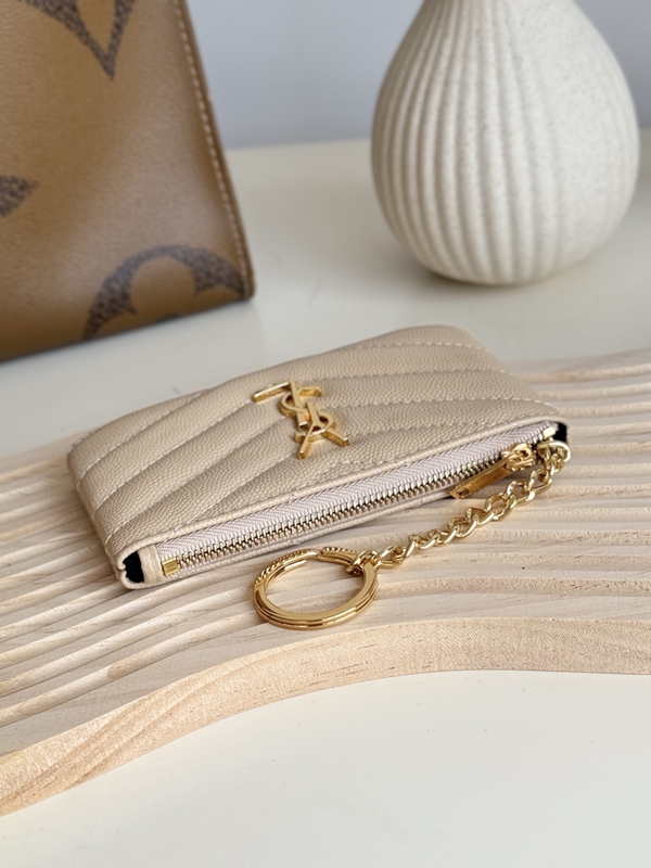 イヴサンローラン財布側面デザイン